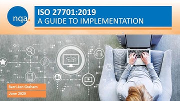 NQA Webinar: ISO 27701 - A Guide To Implementation (29th June 2020)