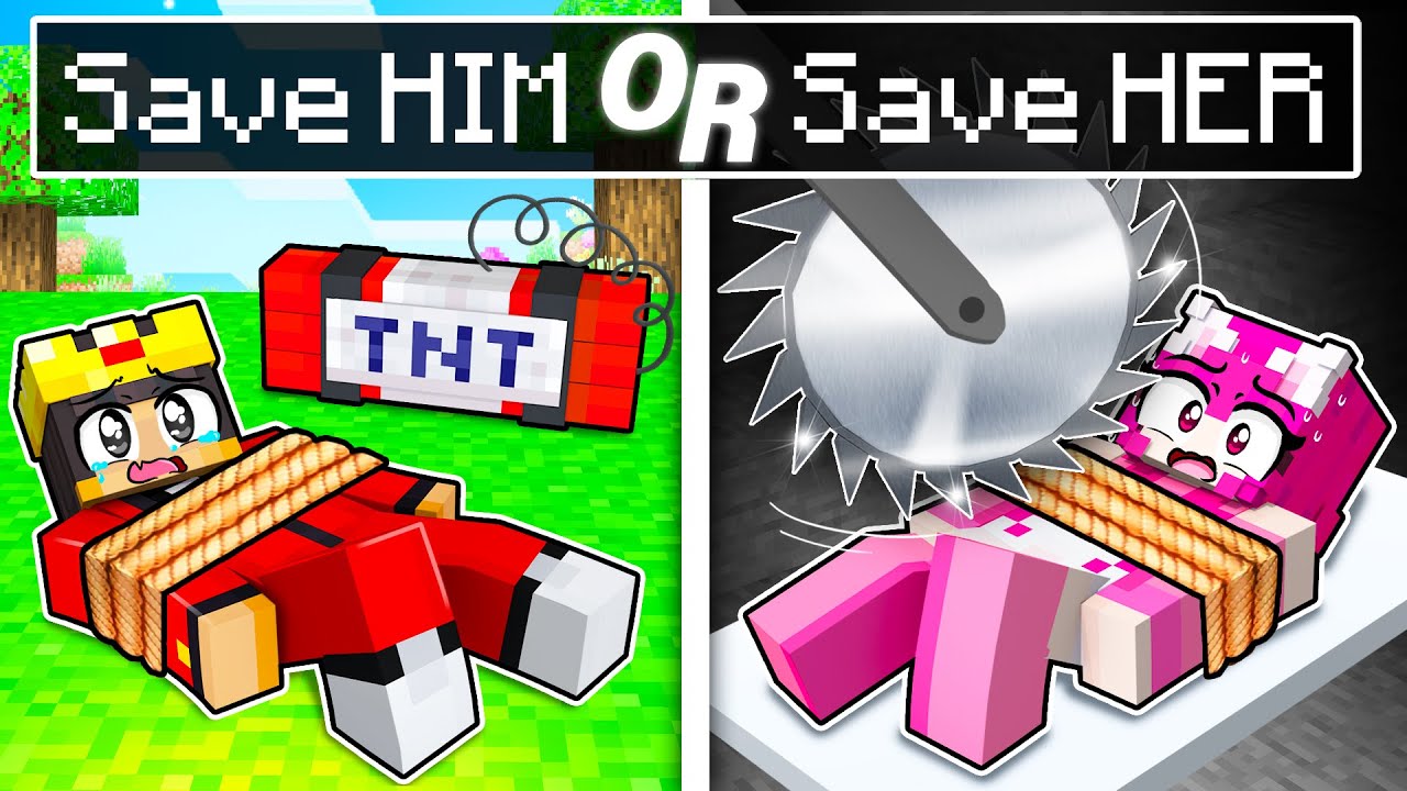 Only ONE FRIEND Can Be SAVED in Minecraft!