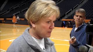 Lady Vol Head Coach Holly Warlick
