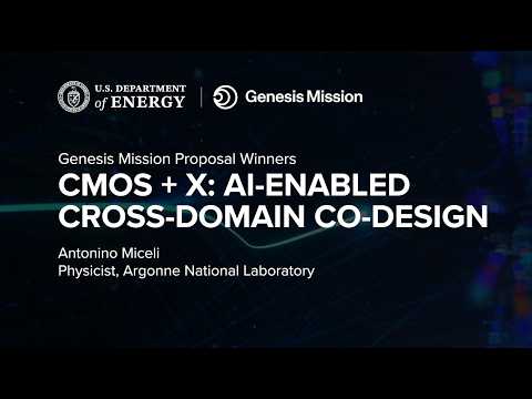 DOE’s Genesis Mission: Designing Next-Generation Electronics with AI