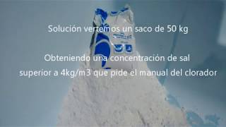 ¿Qué tipo de sal se usa para las piscinas?