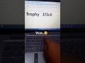 🔥Insert Trophy Logo in MS Word with Shortcut Key 🏆 #msword #bgm #shorts #viral #education #teacher