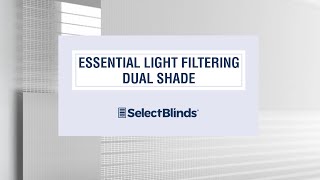Essential Light Filtering Dual Shade from SelectBlinds.com Wealth