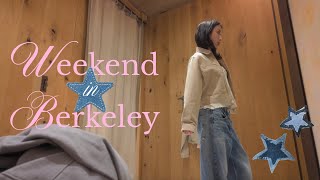 weekend in berkeley with my BEST FRIENDS ✮⋆˚。𖦹 cal day, sf trip, good eats