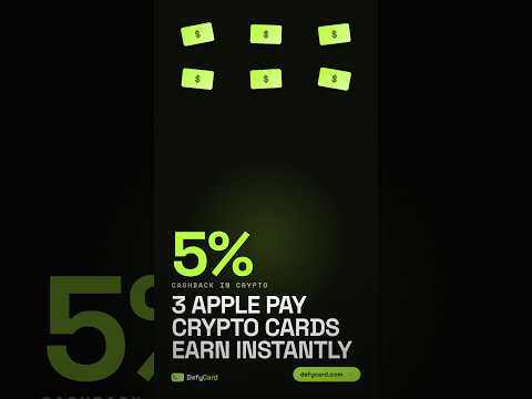 3 APPLE PAY CRYPTO CARDS — EARN INSTANTLY