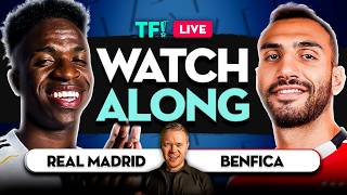 Real Madrid vs Benfica LIVE Champions League Watchalong