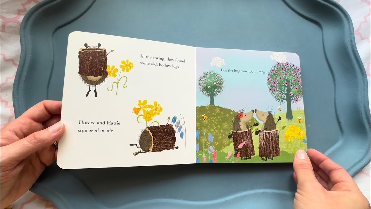 Hedgehugs Book Review. Sweet story, I’ve used it for many different lessons!