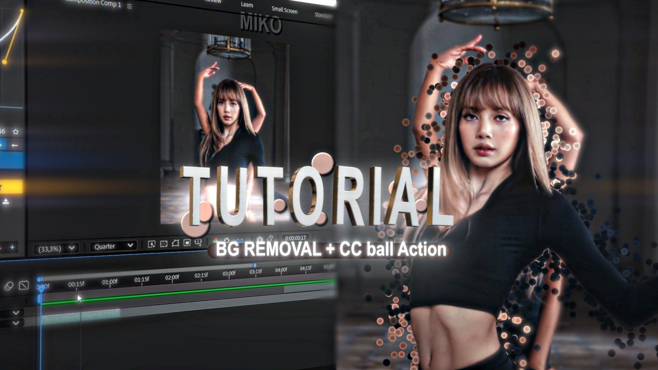 Remove Background in After Effects + CC Ball Action