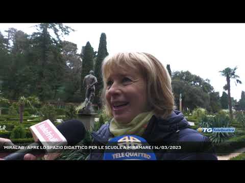 'MIRALAB': APRE LO SPAZIO DIDATTICO PER LE SCUOLE A MIRAMARE | 14/03/2023