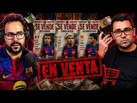 🚨¡FILTRADA! PRIMERA LISTA de JUGADORES a la VENTA del BARÇA - KOUNDÉ, ARAUJO y BALDE ¡Los DETALLES!