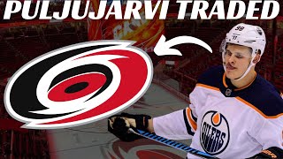 NHL - A pool party is coming to the Carolina Hurricanes. 🏊‍♂️  #NHLTradeDeadline Cc: Jesse Puljujarvi