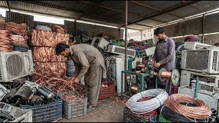 In Pakistani Factory! Most Dangerous Manufacturing Process Plants and Recycling Process videos ..