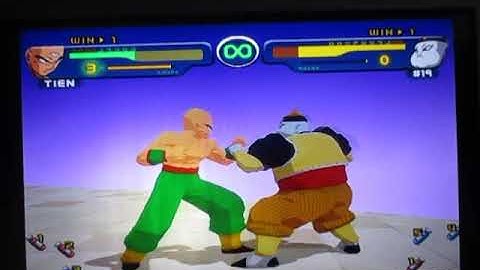 Dragon Ball Z Budokai(Gamecube)-Tien vs Android 19