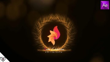 Free -  Golden Particles intro | Free download After Effects Template