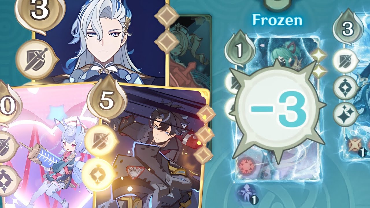 EPIC FONTAINE TRIO OTK DECK 🥶 | Genshin TCG