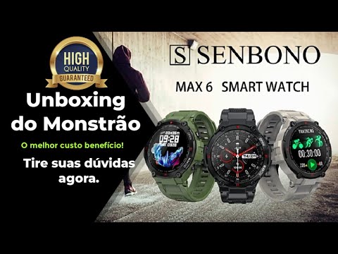 SENBONO MAX5 1.32 inch Smart Watch Men 2021 360360 HD Big Screen Fitness  Tracker Fashion Waterproof Smartwatch for Android IOS Sale, Price \u0026 Reviews  | Gearbest