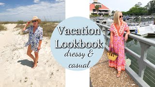 VACATION OUTFITS | 20th Anniversary Trip Hilton Head &amp; Palmetto Bluff | Women Over 40