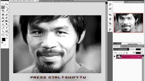Simple tutorial how to camouflage face into tree bark using photoshop