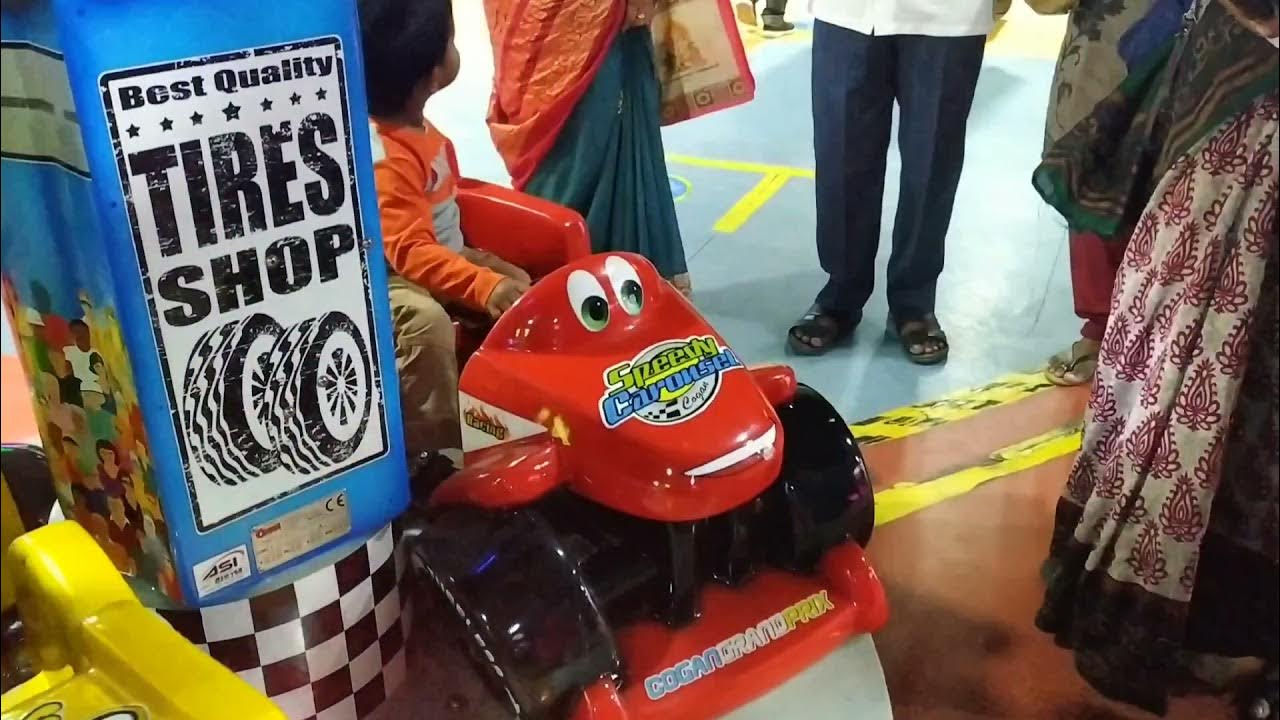 Vihaan playing games in Fun City Brookefields Coimbatore
