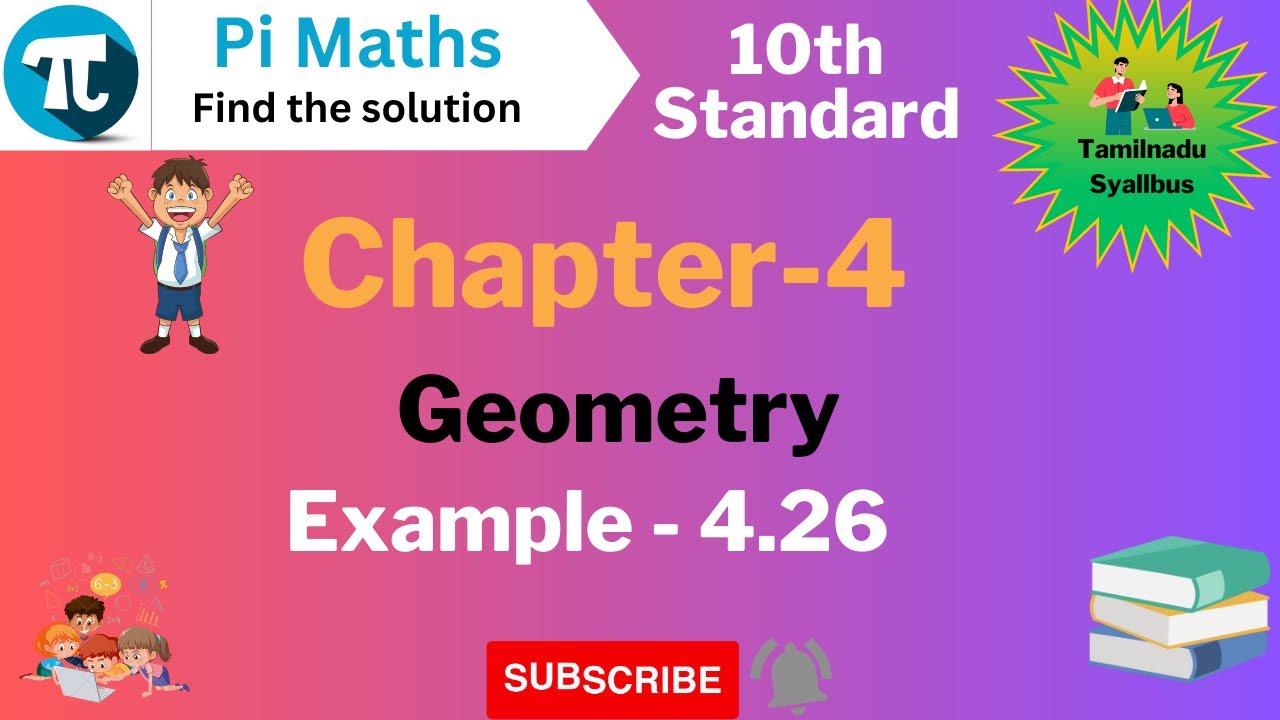 10th Std Chapter 4 Example 4.26 sum - YouTube