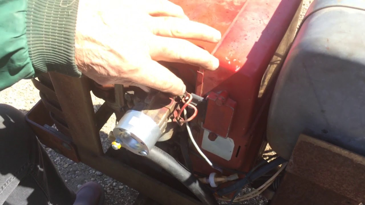 propane conversion on garden tractor YouTube