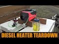 Diesel Heater TEAR DOWN & Manual Pumping