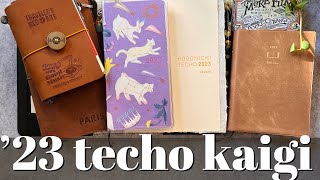 2023 Planner Line up & Weeks update | Techo Kaigi | Hobonichi, Traveler's Notebook, Midori Hibino