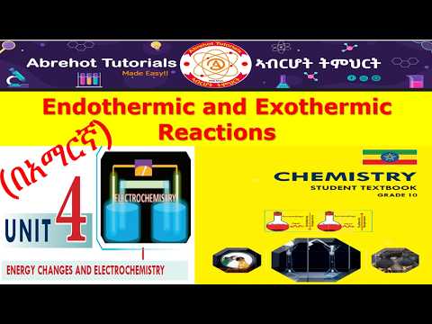 Exothermic and Endothermic Reactions | Grade 10 Chemistry | Unit 4 ...