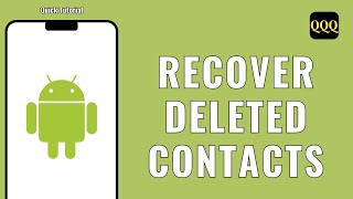 How to Recover Deleted Contacts from Android Phone screenshot 5