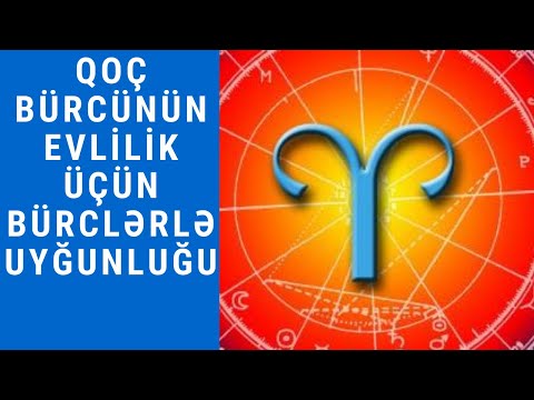 Qoç bürcünün evlilik üçün bürclərlə uyğunluğu ( qoç hansı bürclərlə evlənə bilər?)