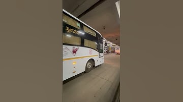 KSRTC Ambaari Dream Class| Volvo B11R | Prakash Celeste | AC Sleeper | Filmed at ShantiNagar BLR