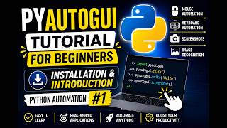 PyAutoGUI Tutorial for Beginners (Complete Python Automation Course) PyAutoGUI Tutorial for Beginners (Complete Python Automation Course)