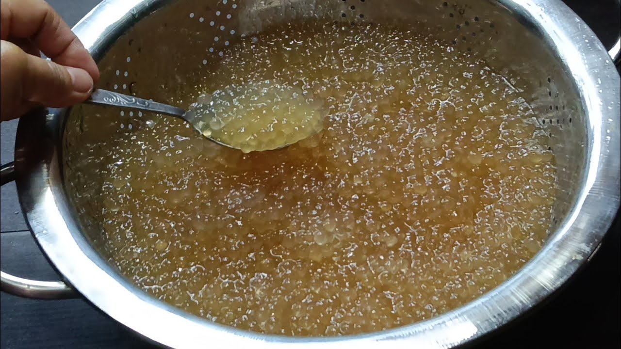 PAANO MAGLUTO NG SMALL SAGO/TAPIOCA PEARLS NG WALANG NAIIWANG PUTI! QUICK AND EASY RECIPE!