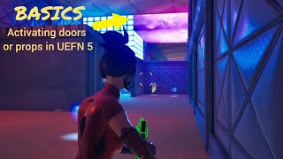 UEFN Animate doors and objects Tutorial