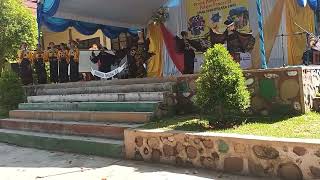 Ini Tarian Garuda Pancasila Ala  Siswa SMAK Syuradikara Ende Saat Panen Karya P 5