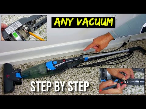 How To Fix A Vacuum Cleaner That Won&rsquo;t Turn On! (No Power)