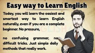 Easy way to Learn English || Graded Reader || Improve Your English Fluency || Nonstop English