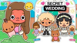 LUKA HAD A SECRET WEDDING WITH HIS CRUSH! 😱 (EP 35) | Toca Life World Family Roleplay 🌍