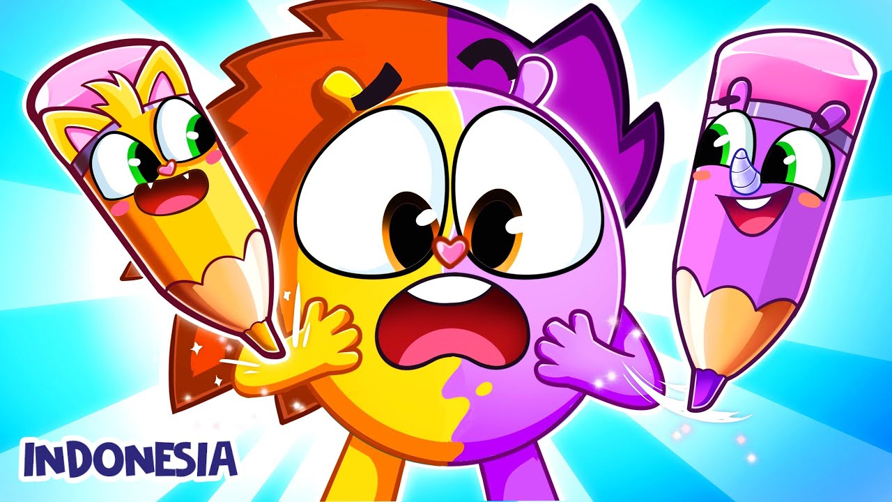 Apa warna saya? 🎨🦁 Gambar Lucu dan Lagu Anak-anak yang Lucu oleh Baby Zoo Indonesia