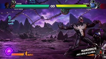 MARVEL VS. CAPCOM: INFINITE venom day 1 combos