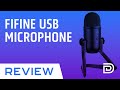 FIFINE USB Microphone K678 Review // Podcast Recording Streaming Mic