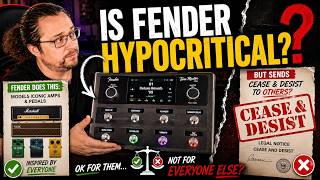 OK for Fender but not for everyone else? Thoughts on the new update...