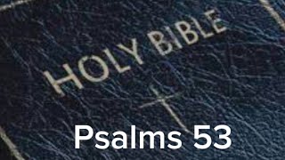 Psalms 53 (NIV) The Audio Bible