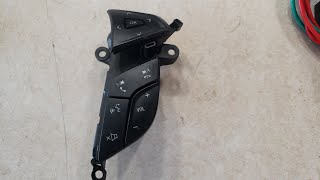 How to replace the steering switch on a 2017 ford fusion