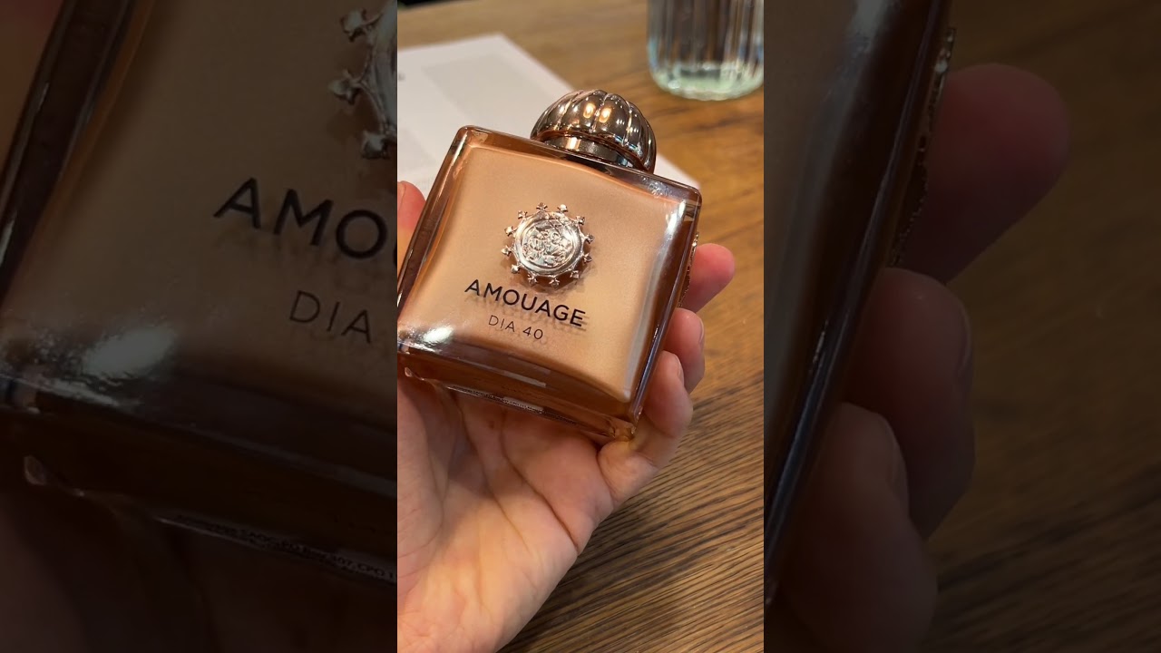 ВАУ С ПЕРВЫХ НОТ элегантность аромата Dia 40 Woman Amouage 