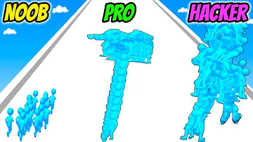 NOOB vs PRO vs HACKER - Choice Runner