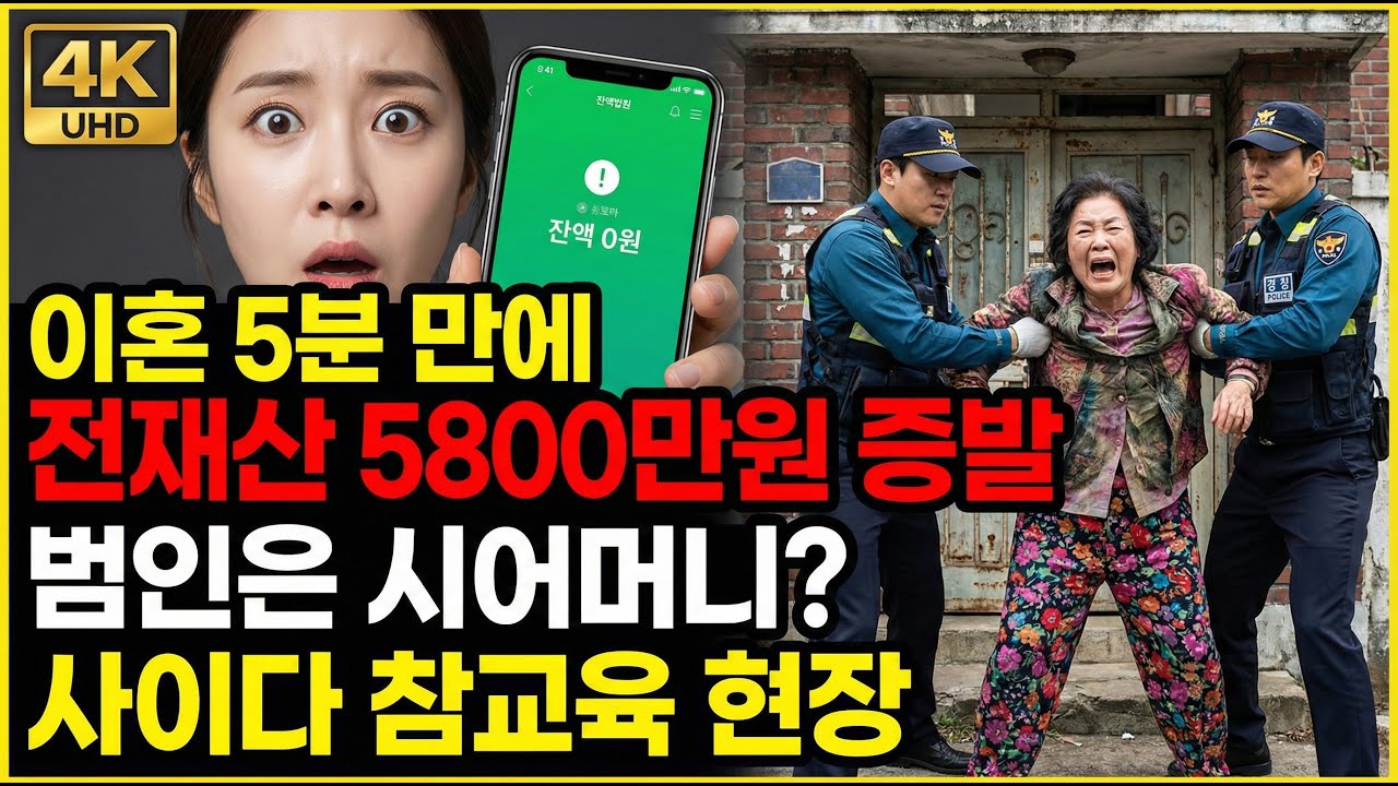 조폭에게 강도 당했어요