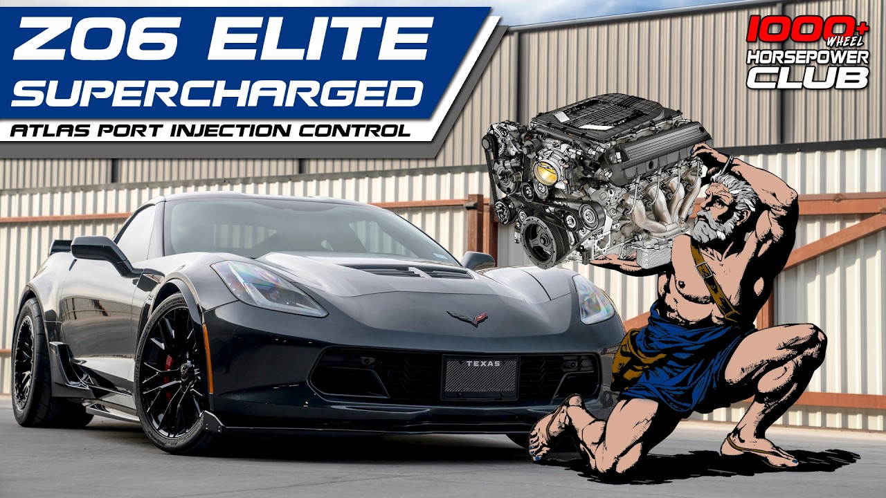1000hp+ C7 Z06 Elite with DSX Atlas Port Injection