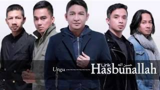 Ungu - Hasbunallah (Lirik Arab Latin Terjemahannya)