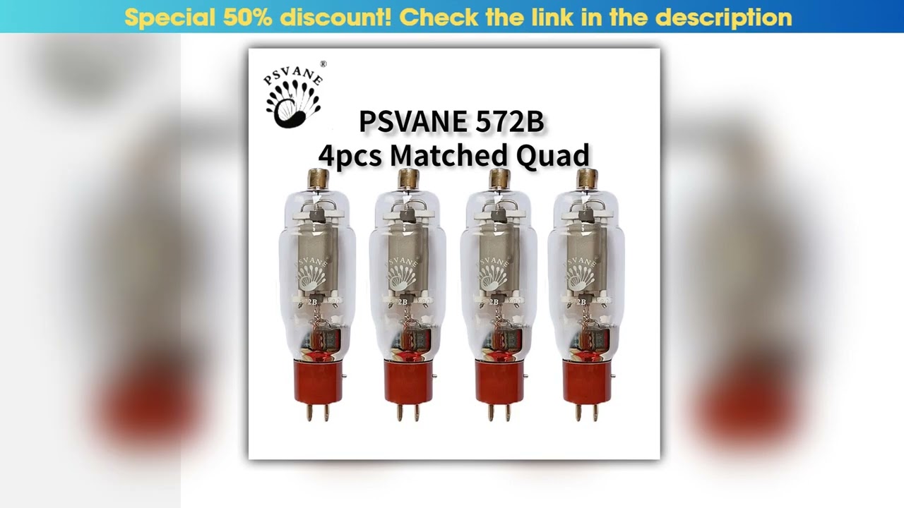 PSVANE 572B Vacuum Tube Replaces 572B HIFI Audio Valve Electronic Tube Amplifier Kit DIY Factory